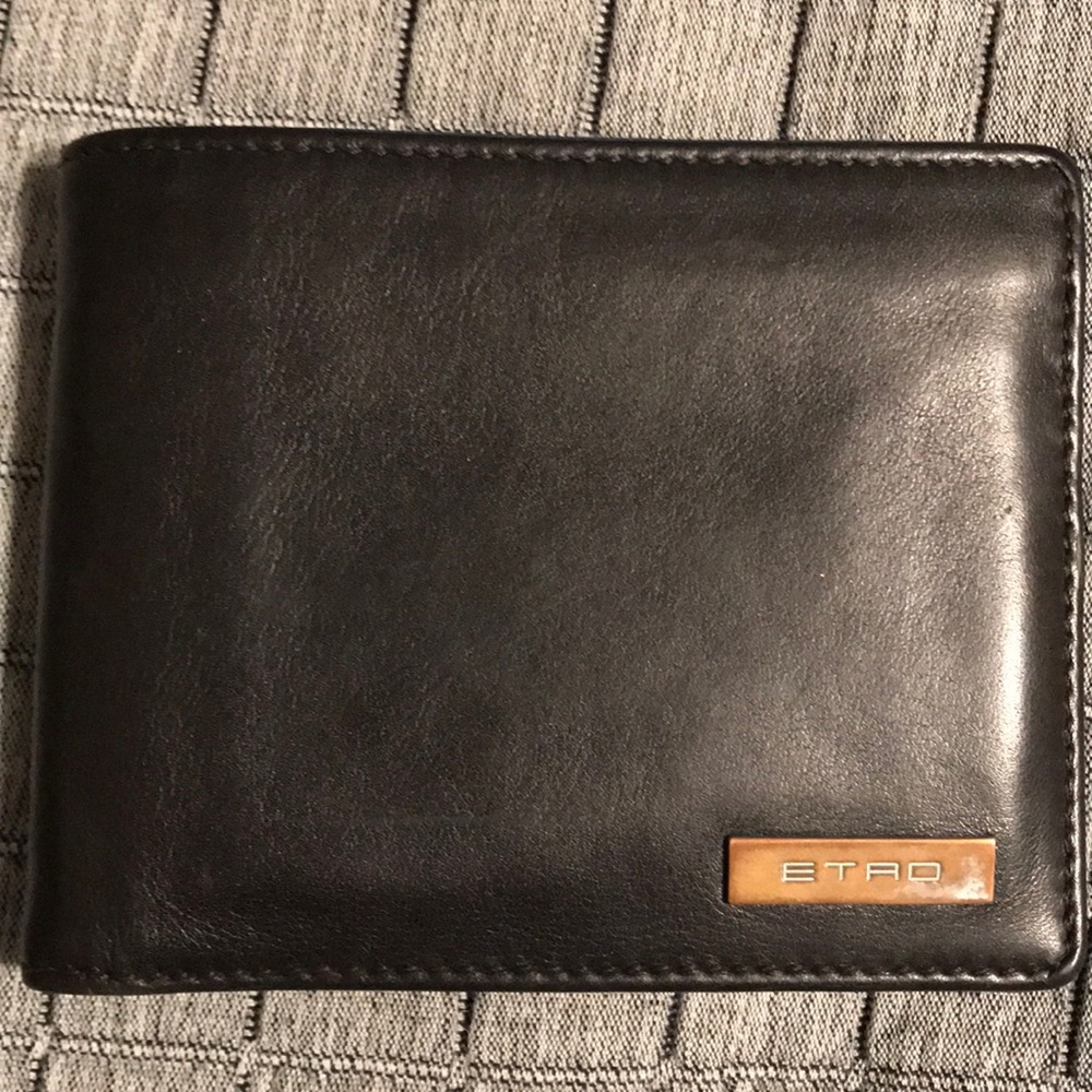 Etro Paisley bifold wallet